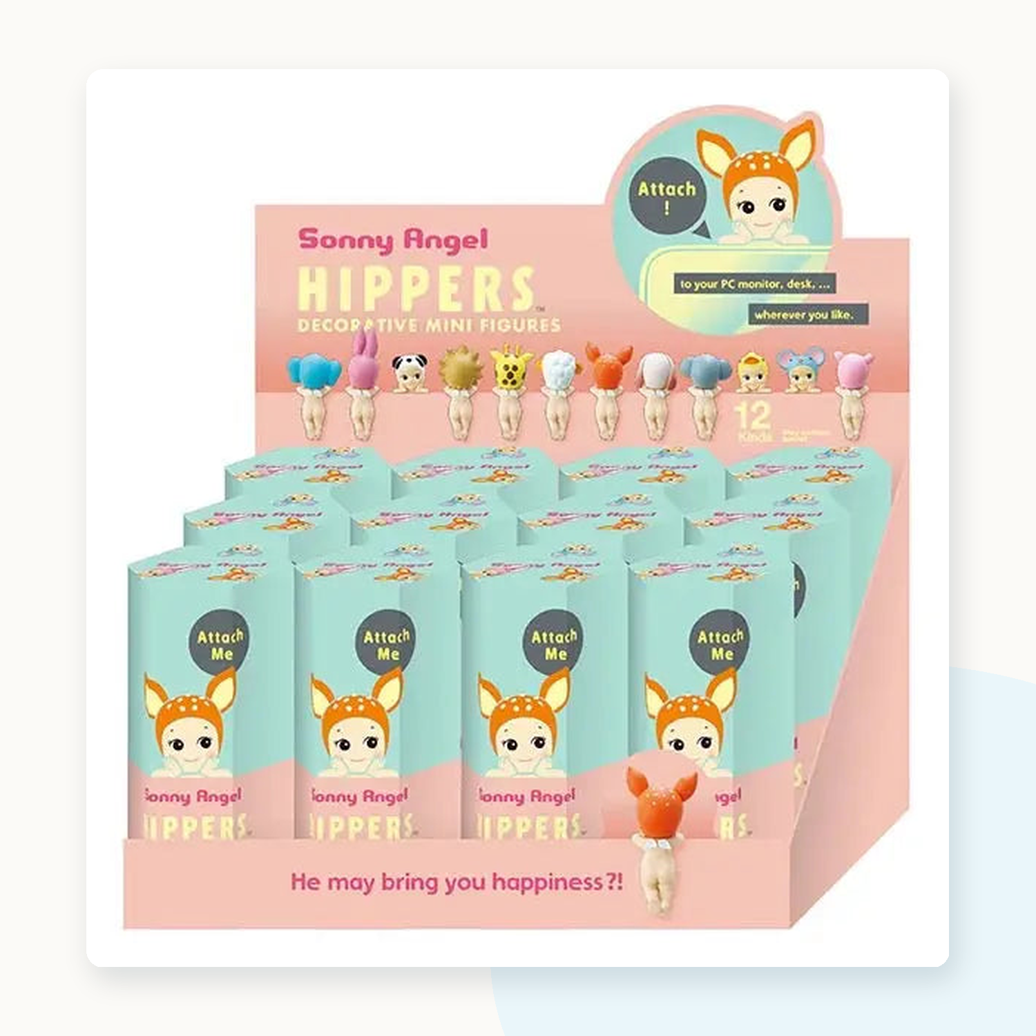 Sonny Angel Hippers Animal Series Blindbox - detail