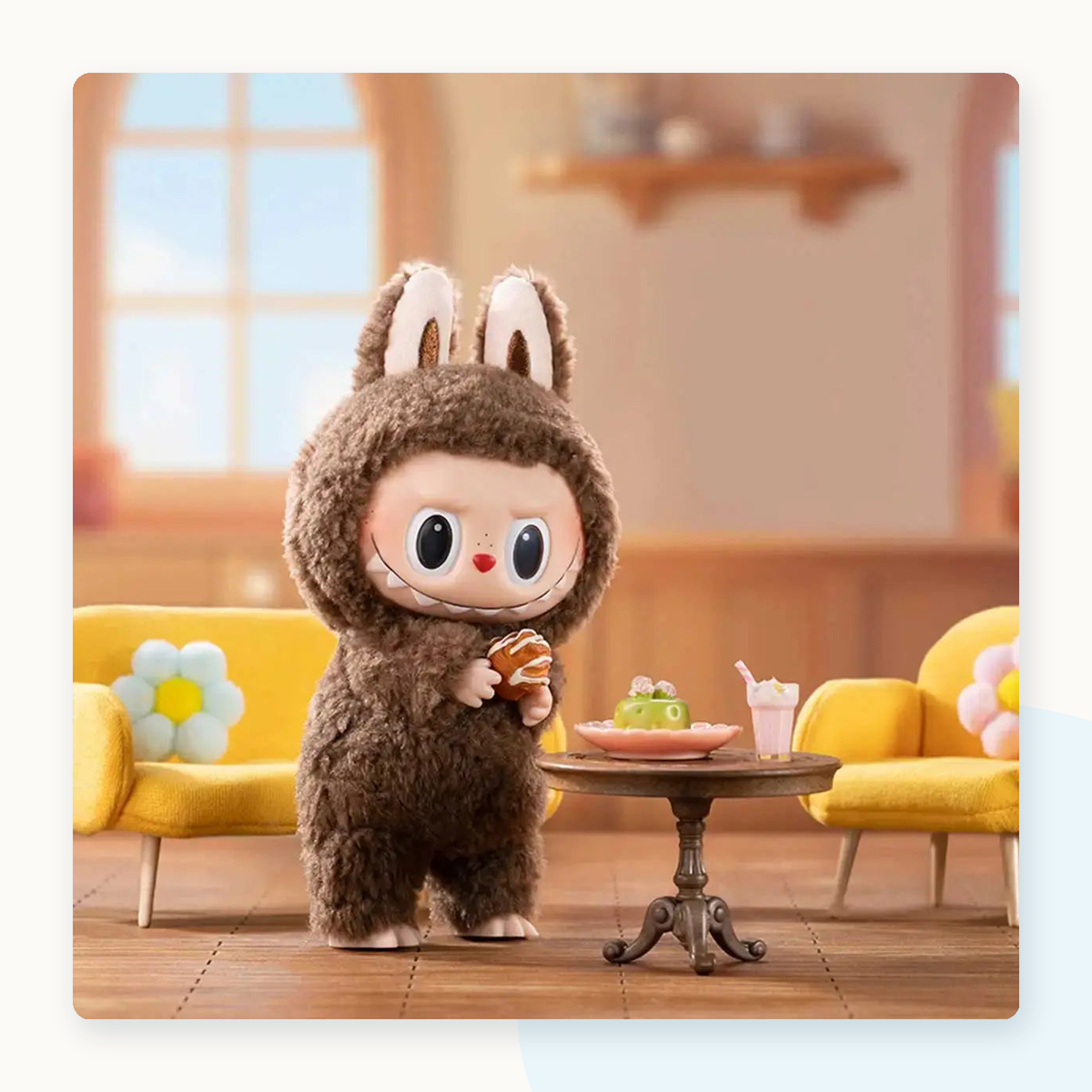POP MART Labubu Exciting Macaron Vinyl Plush Blind Box - detail
