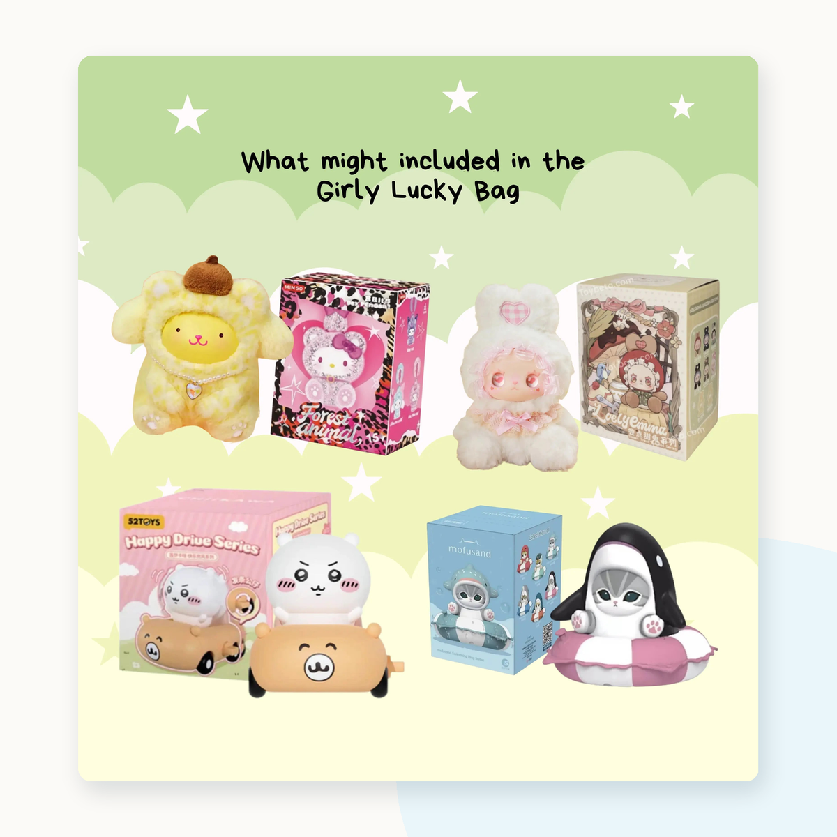 Pawdventure Animal Blindbox Gift Lucky Bag - detail