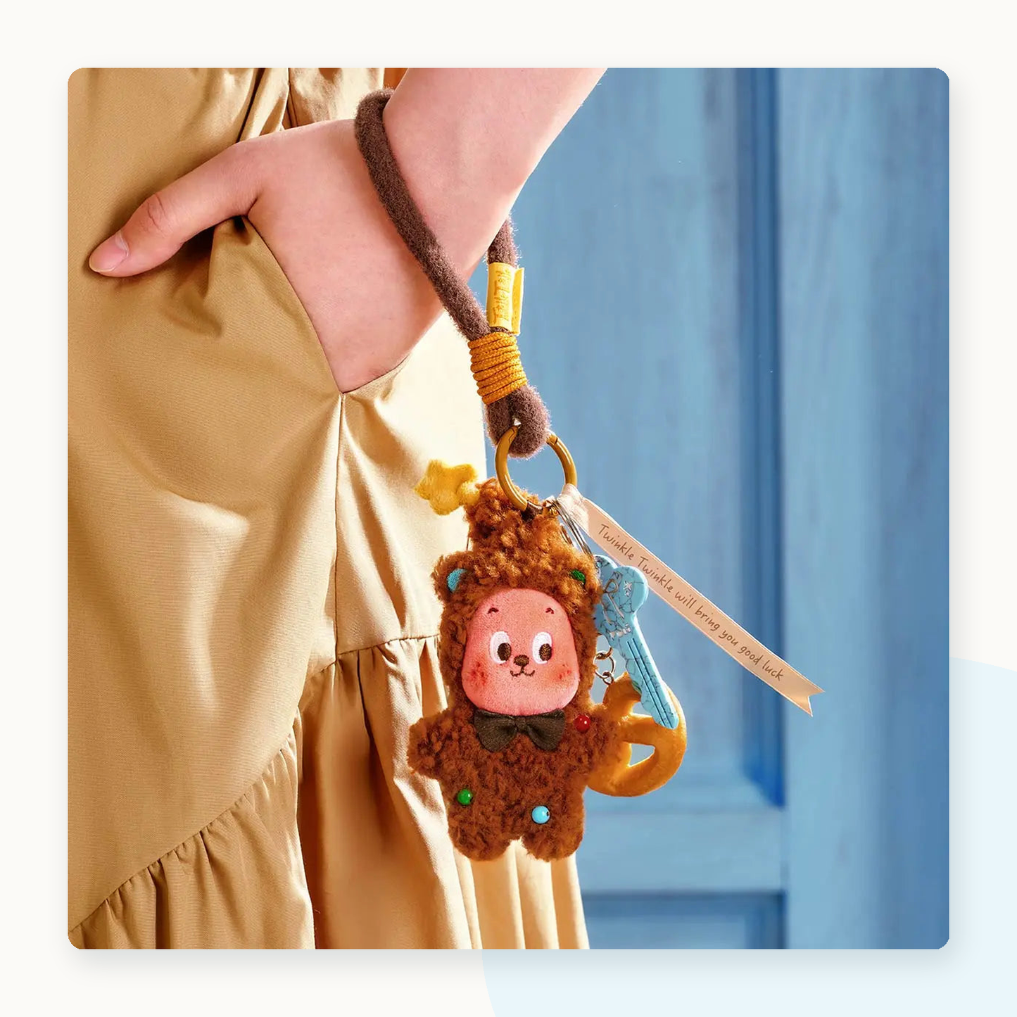 POP MART Twinkle Twinkle Savor the Moment Mini Cookies Plush Pendant Blind Box - detail