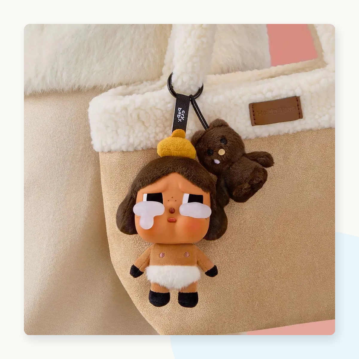 POP MART CRYBABY Crying Again Series Vinyl Face Plush Blind Box - detail