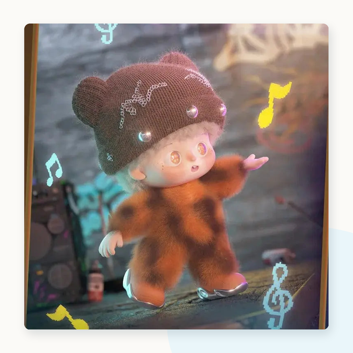 Pidol Dream Weaving Collection Series Plush Blind Box - detail