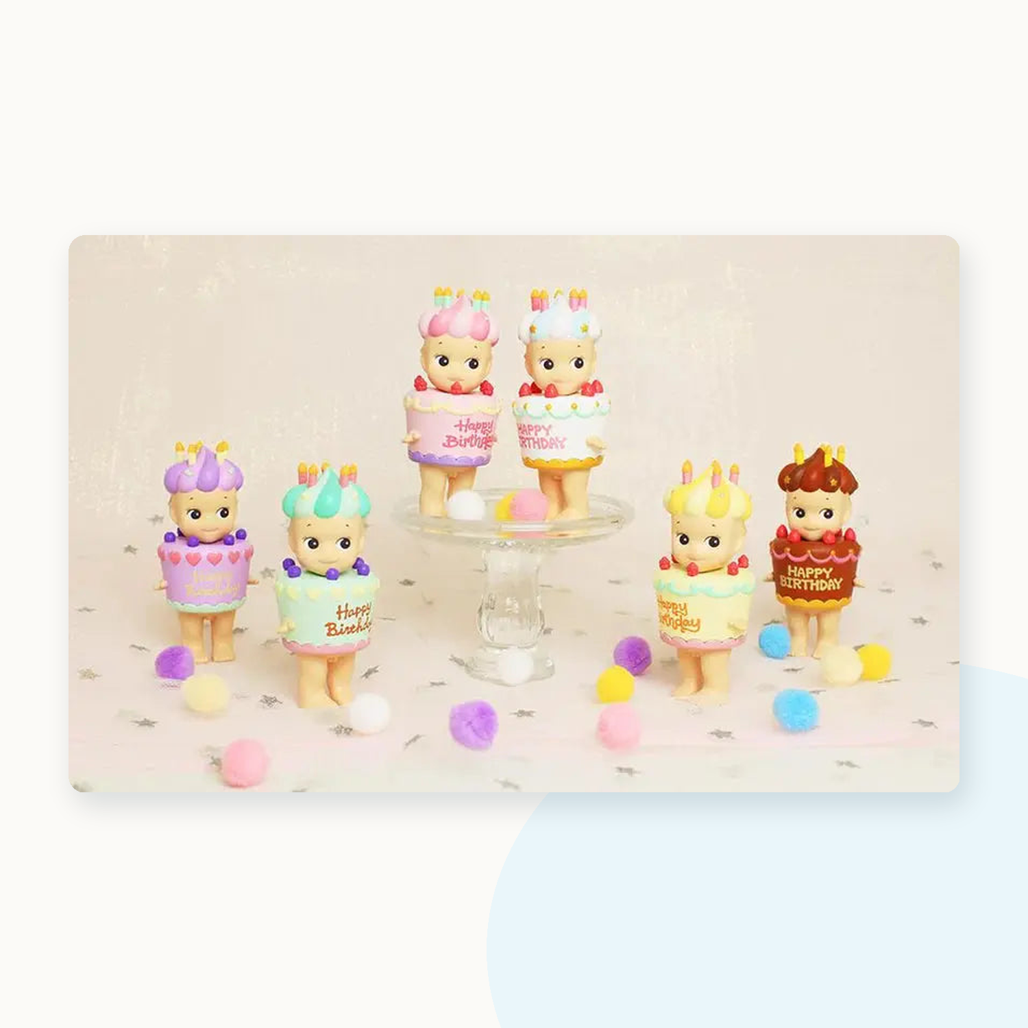 Sonny Angel Happy Birthday Gift Series Mini Figure - detail