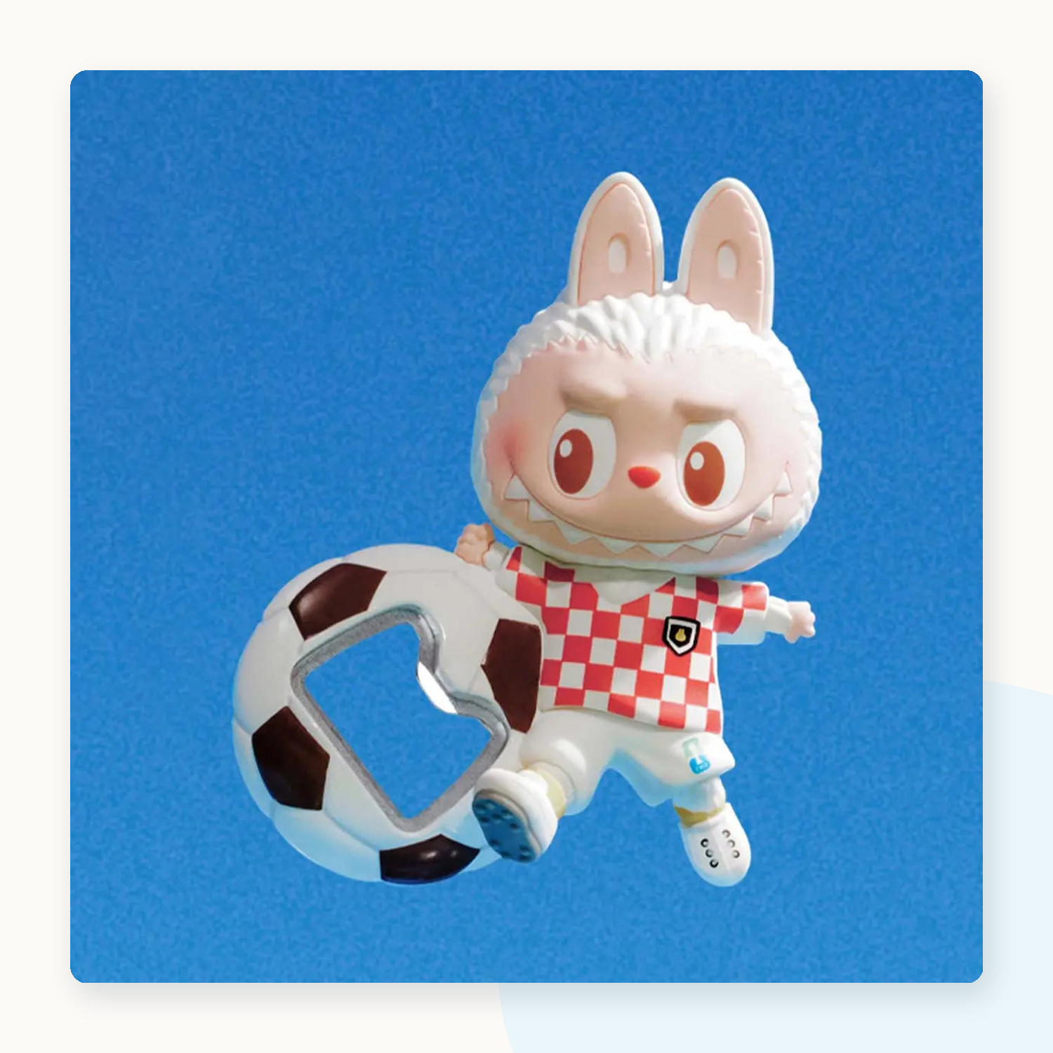 POP MART Labubu The Monsters × FIFA SERIES Bottle Opener Fridge Magnet Blind Box - detail