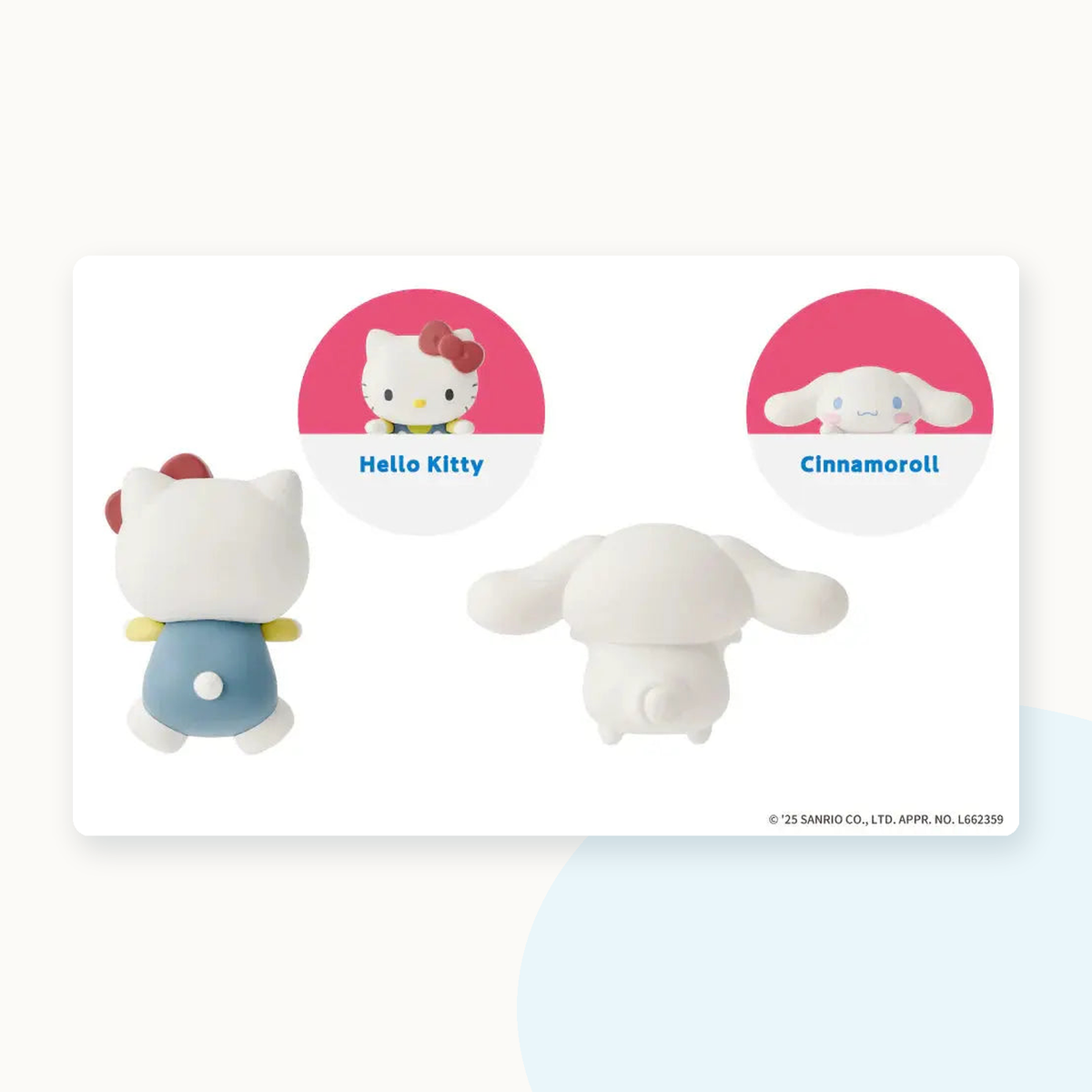 Sonny Angel Sanrio Characters Hippers Hello Kitty & Friends Blindbox - detail