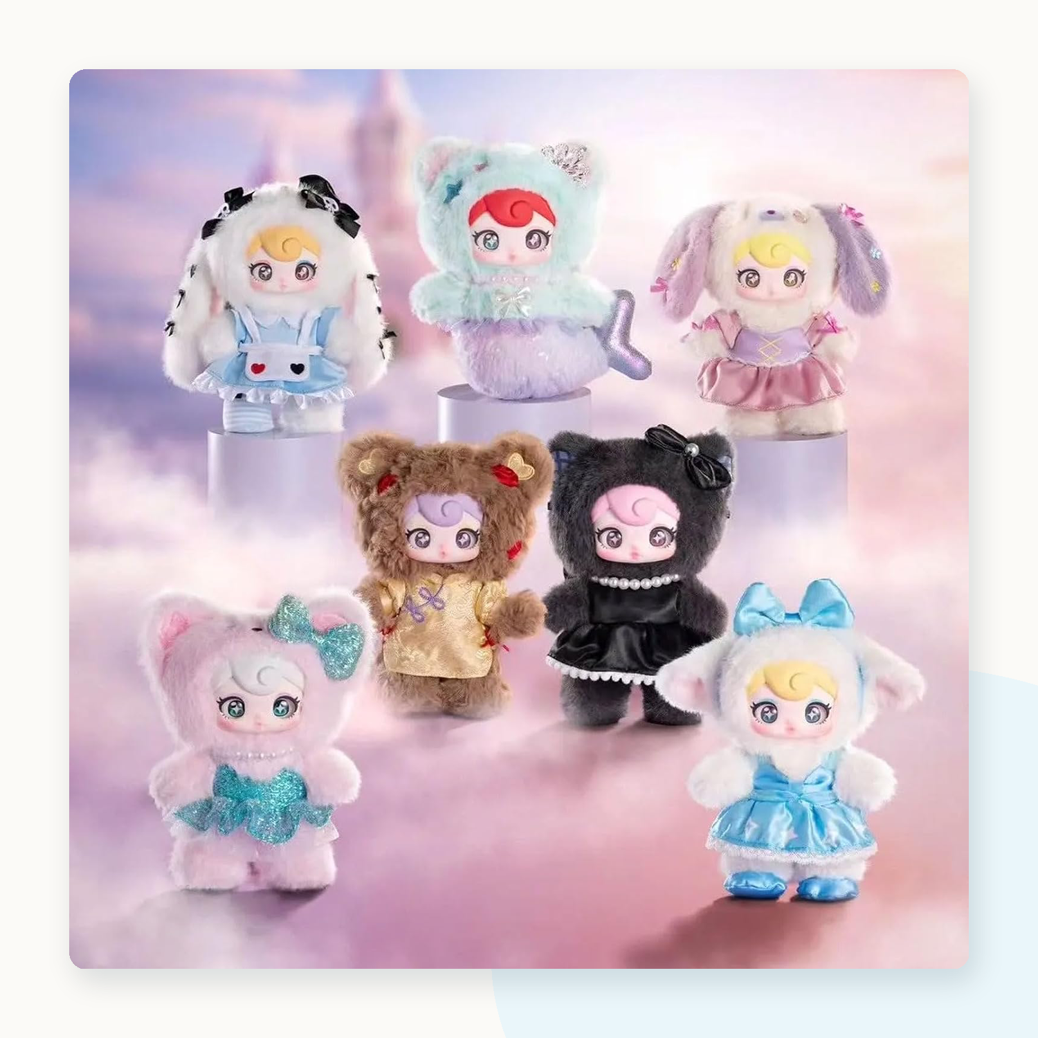 Nommi Rebellious Sweetheart Plush Blind Box - real shot