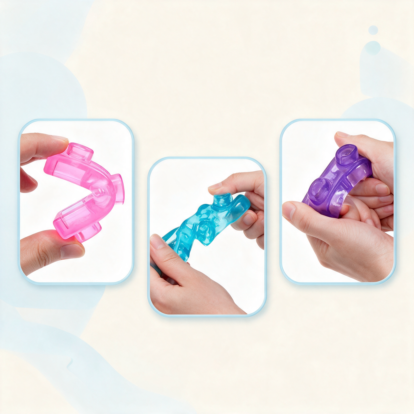 40 PCS Sensory Soft Building Blocks for Toddlers Kids Montessori Squishy Stacking Toy Set - soft flexible