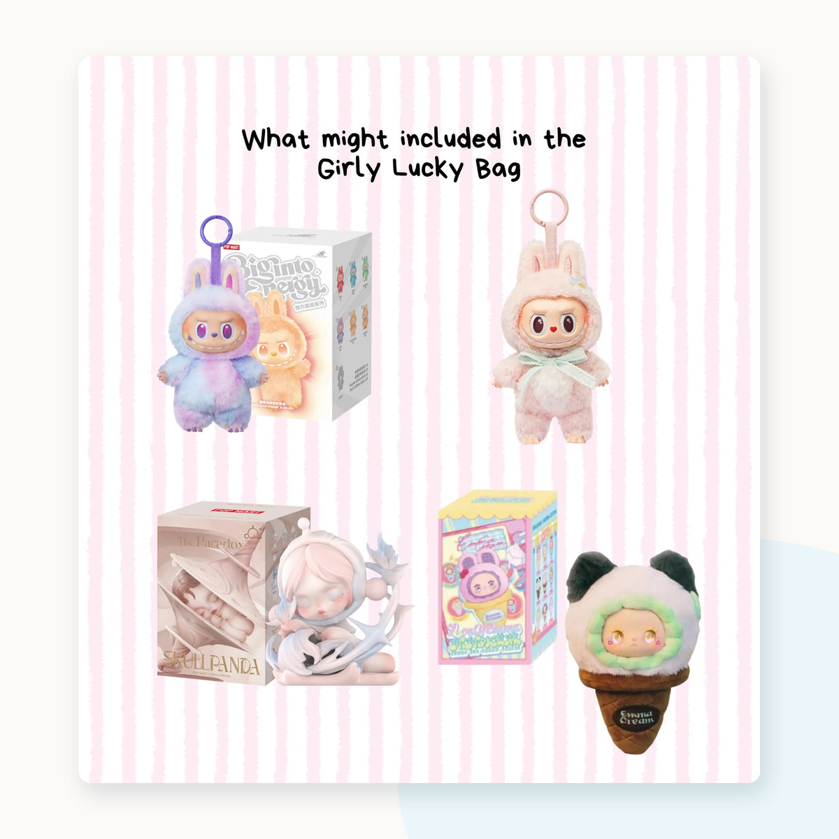 Kawaii Girly Blindbox Gift Lucky Bag - detail