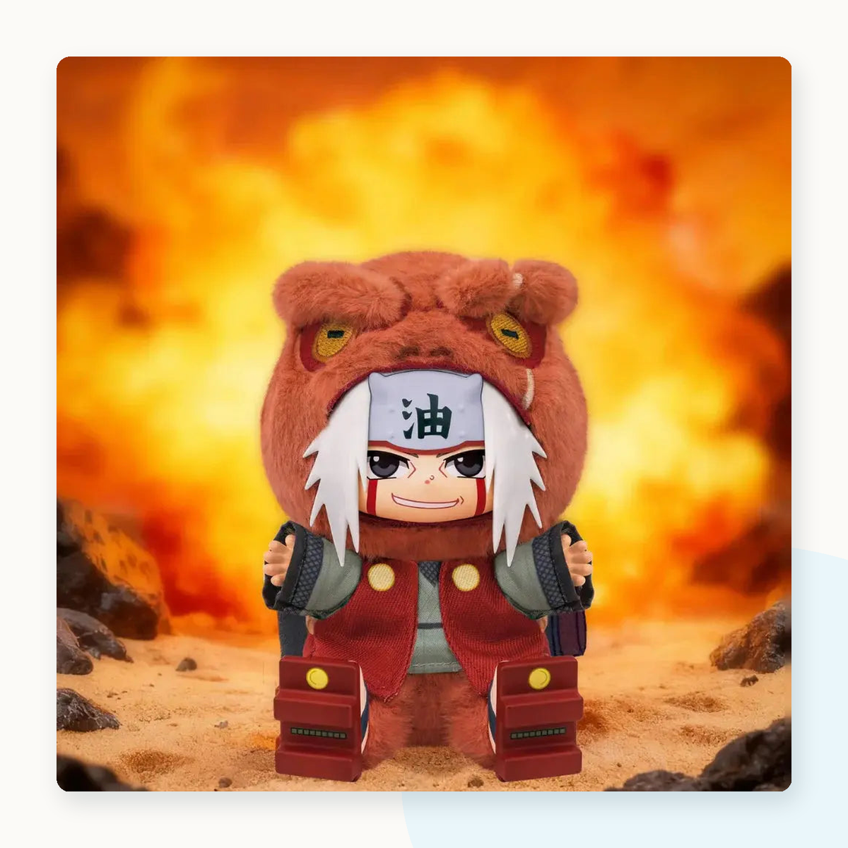 Naruto Shippuden Beast Party V2 Series Plush Blind Box - detail