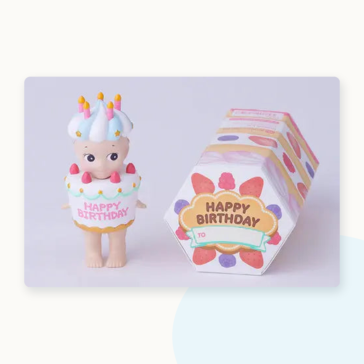 Sonny Angel Happy Birthday Gift Series Mini Figure - detail