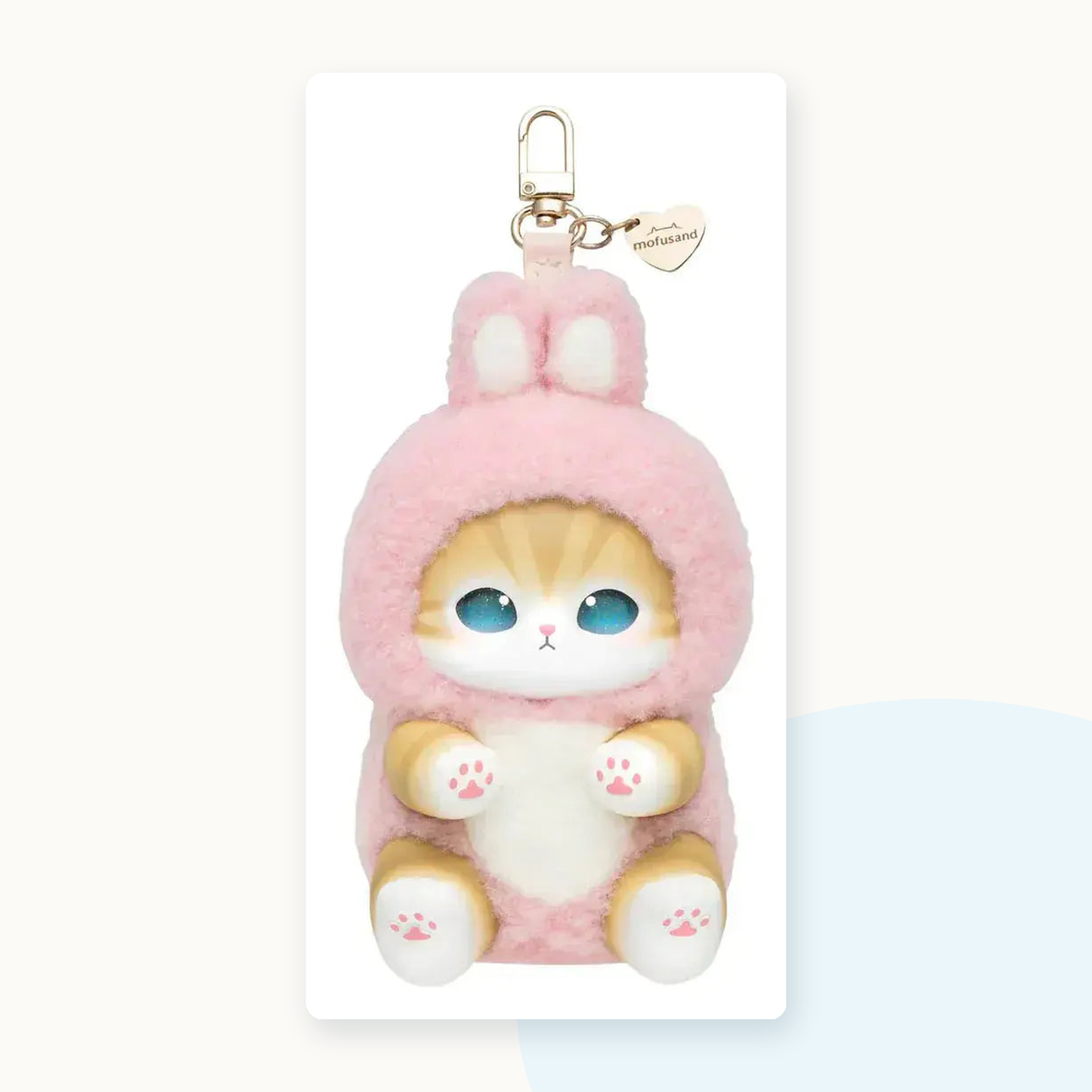 Mofusand Kiramekko Fluffy Kittens Vinyl Keychain Blind Box - detail