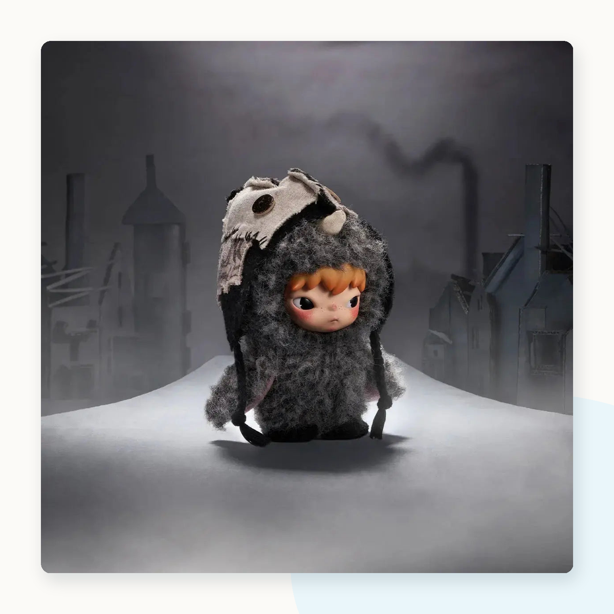 POP MART Hirono Mist-Walker Series-Plush Doll Pendant Blind Box - detail