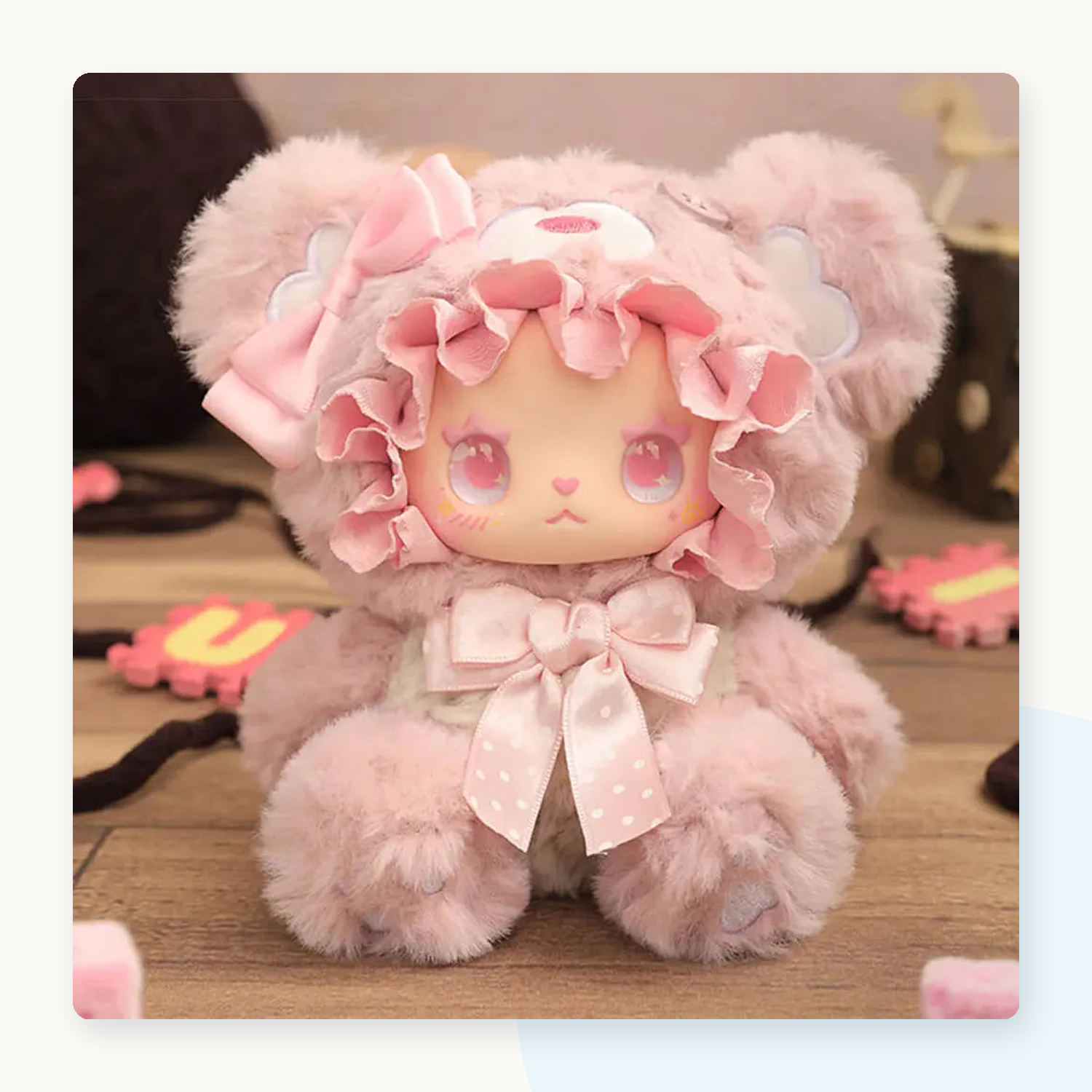 LOVELY EMMA Bear Alliance Series Plush Blindbox - detail