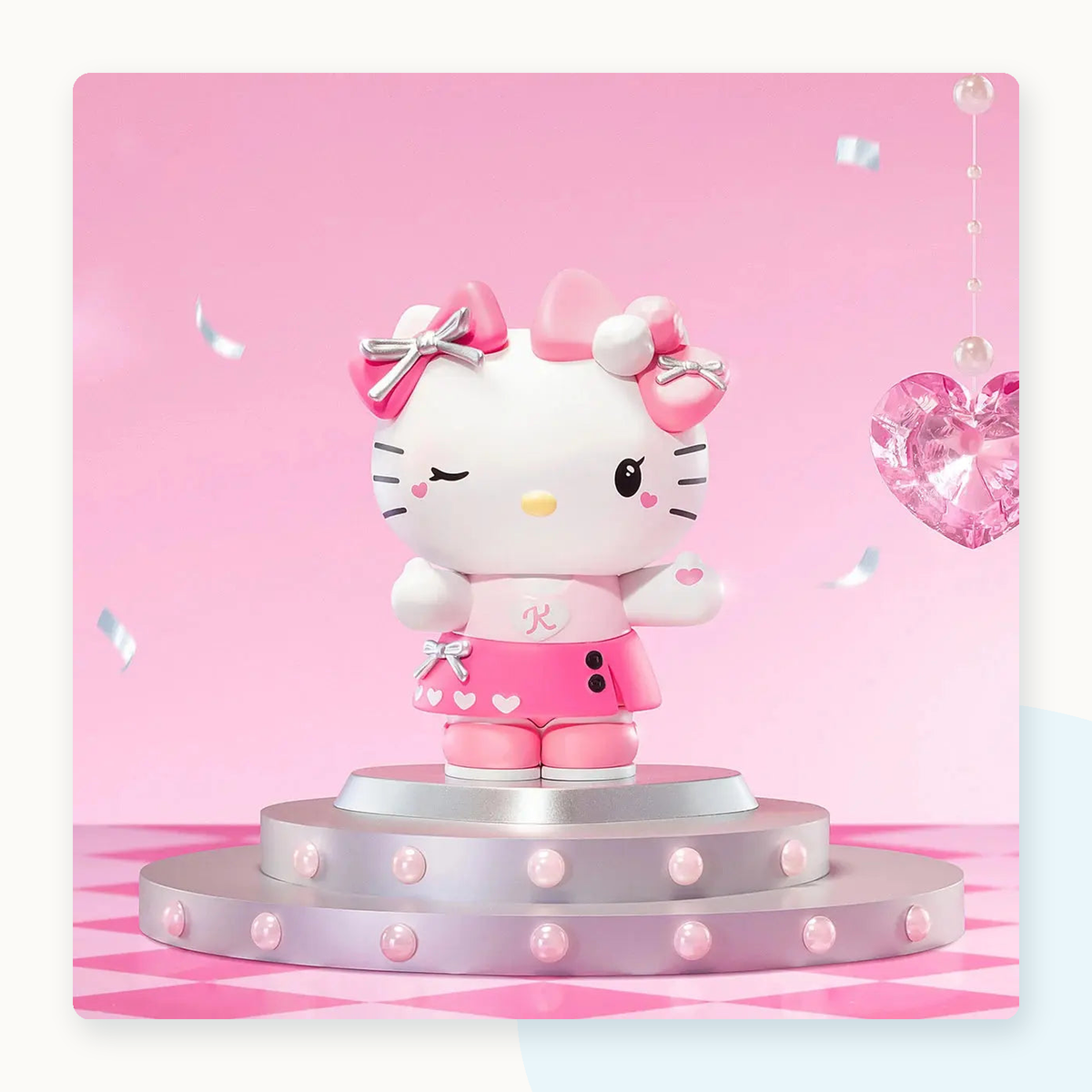POP MART Sanrio Hello Kitty and Friends Pink Party Figure Collection Blindbox - detail