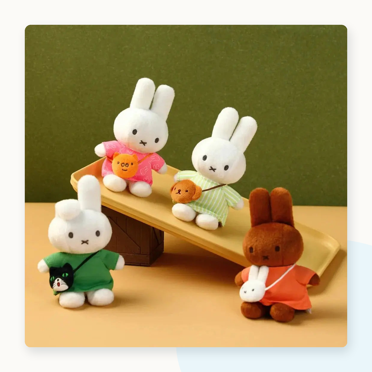 Miffy x Vipo Mini Bag Series Plush Dolls Blind Box - detail