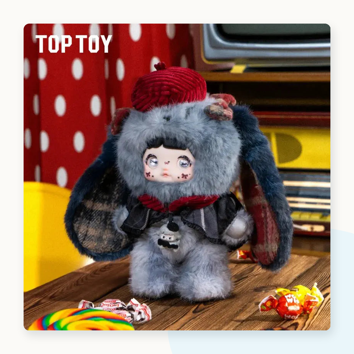 Nommi About The Childhood Series Plush Pendant Blind Box - detail