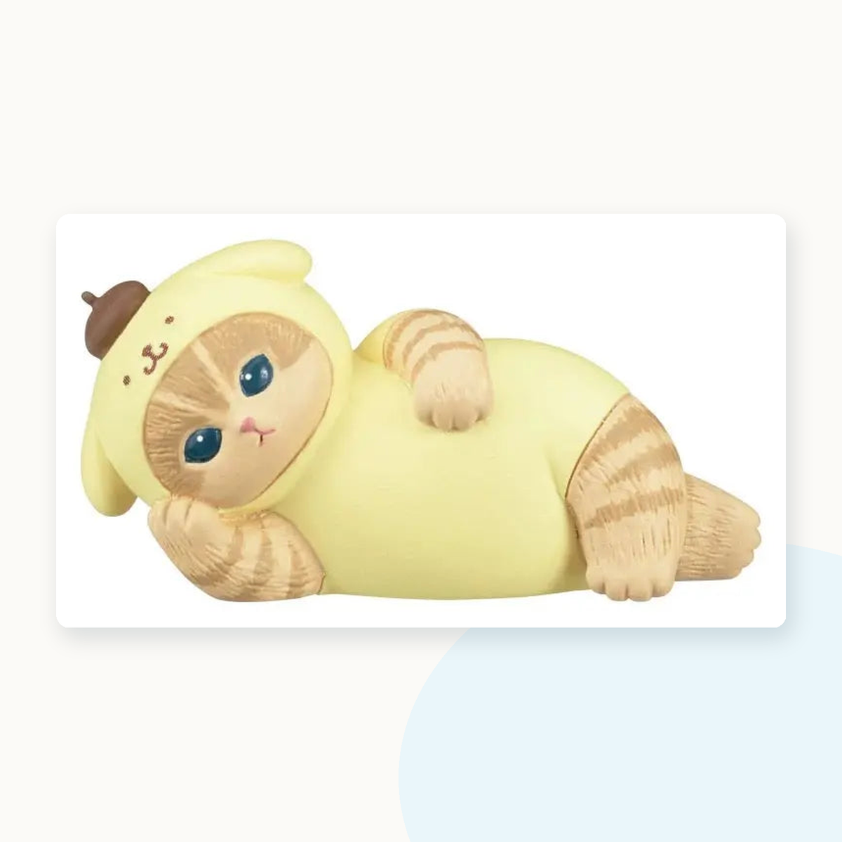 Mofusand X Sanrio Characters Nyan Gachapon Blindbox Capsule Mini Figurines - detail