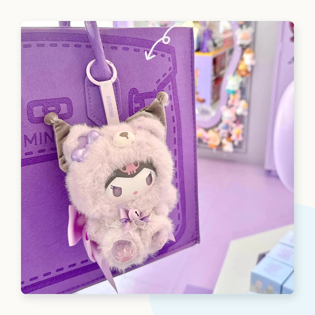 Miniso Sanrio Characters Fox Island Plush Doll Blind Box - detail