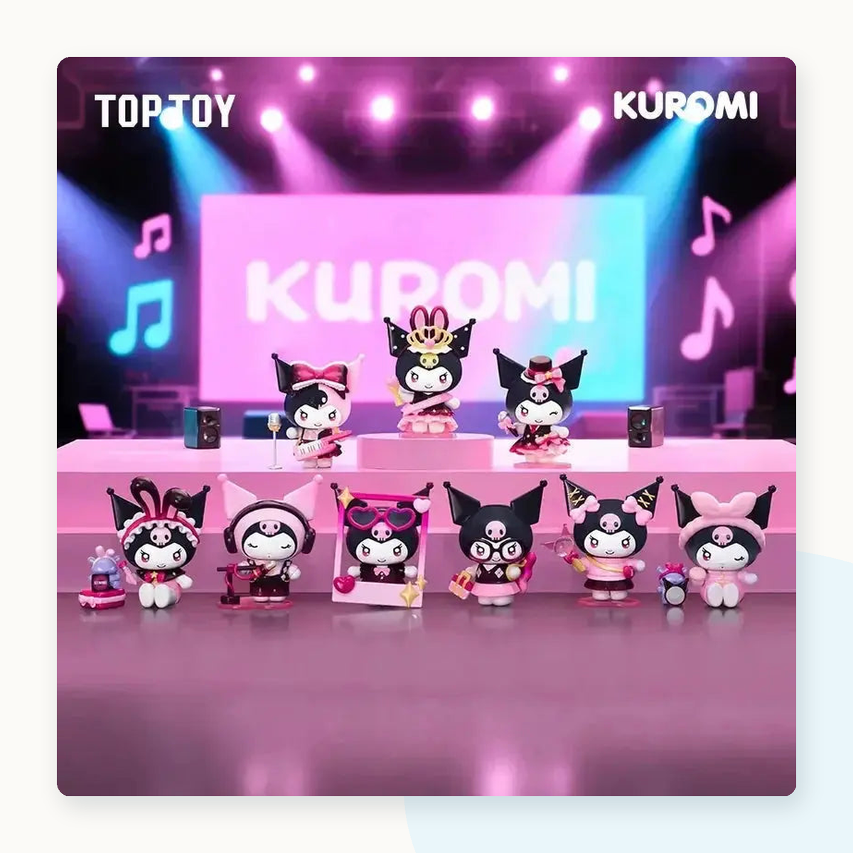 KUROMI Sparkling Idol Series Figures Blind Box - detail
