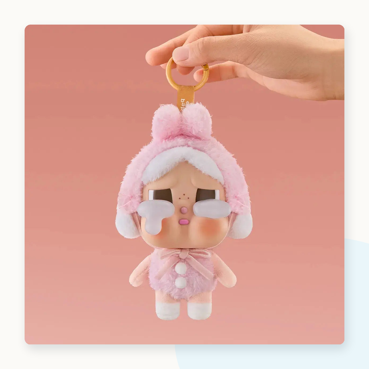 POP MART CRYBABY Crying Again Series Vinyl Face Plush Blind Box - detail