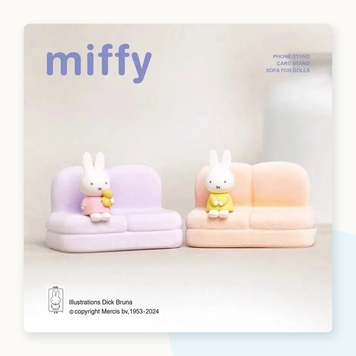 Miffy Sofa Series 2 Phone Stand Figure Blind Box - detail