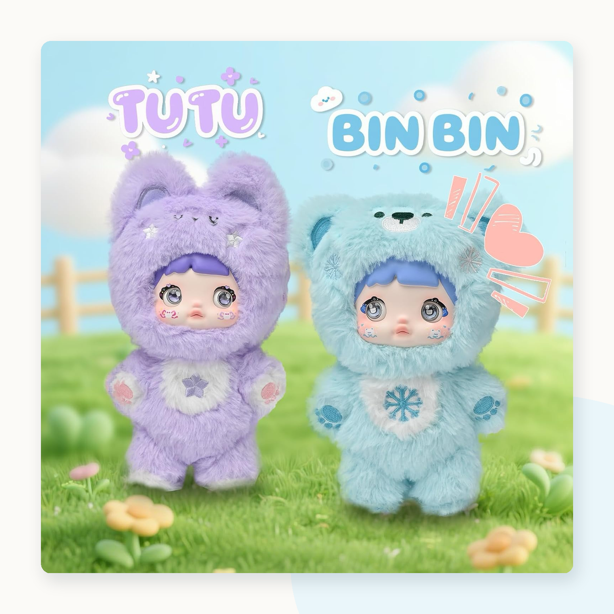 Nommi Loveliness Never Ends Keychain Blind Box - 05