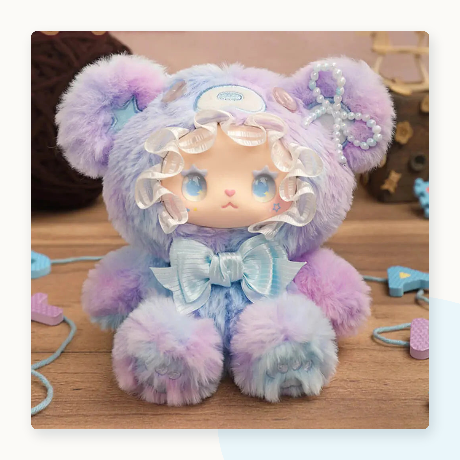 LOVELY EMMA Bear Alliance Series Plush Blindbox - detail