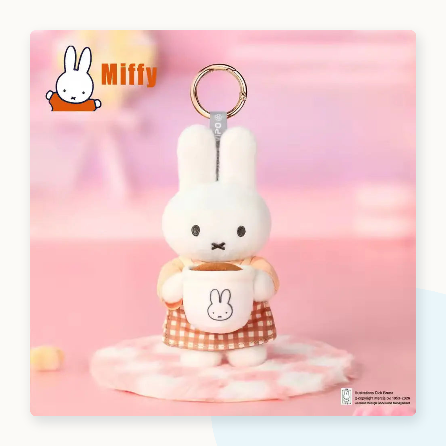 Miffy x Vipo Bakery Series Plush Pendant Blind Box - detail