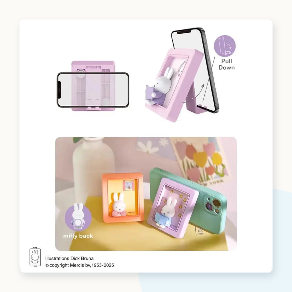 Miffy Photo Frame Stand Magnet Series 2 Blind Box - detail