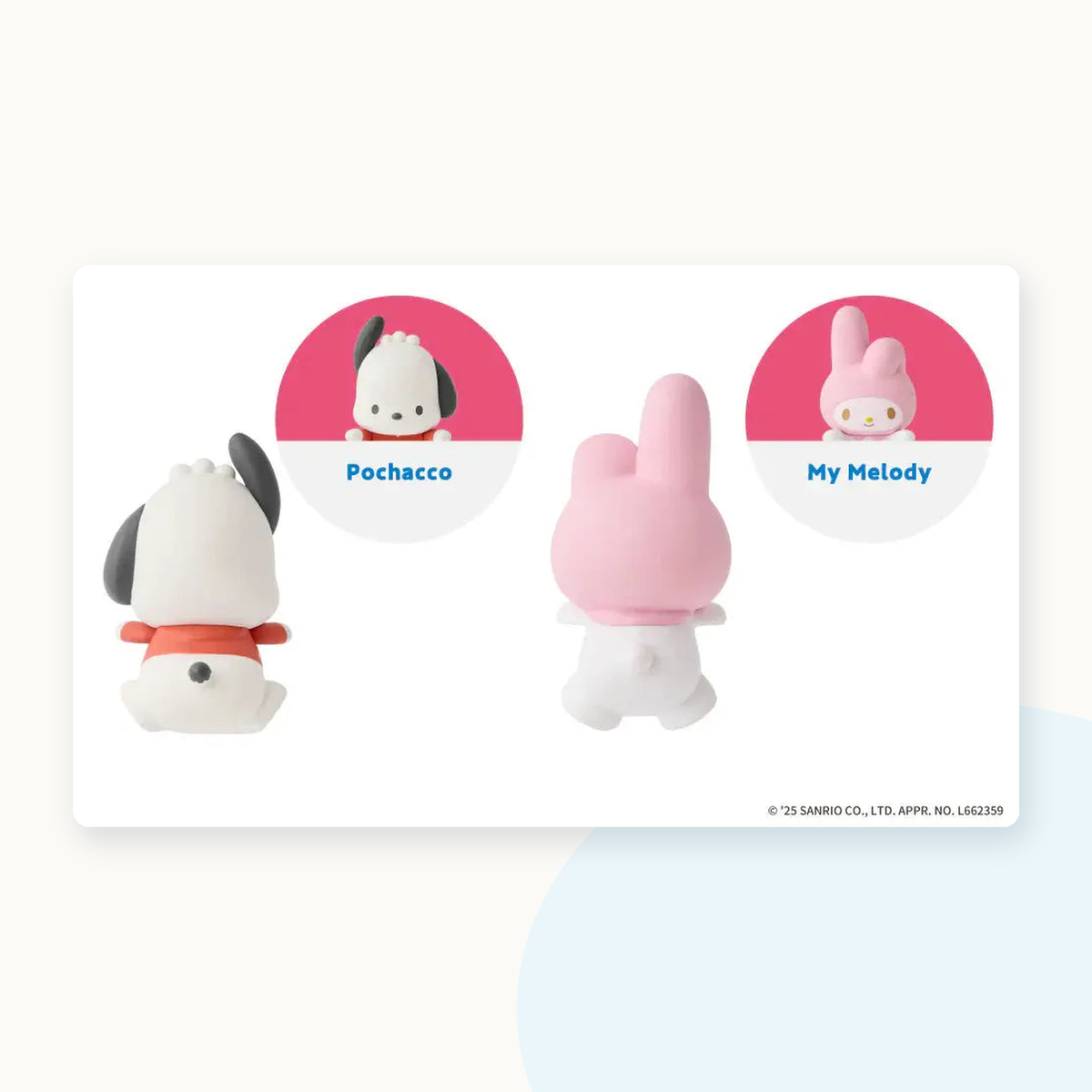 Sonny Angel Sanrio Characters Hippers Hello Kitty & Friends Blindbox - detail