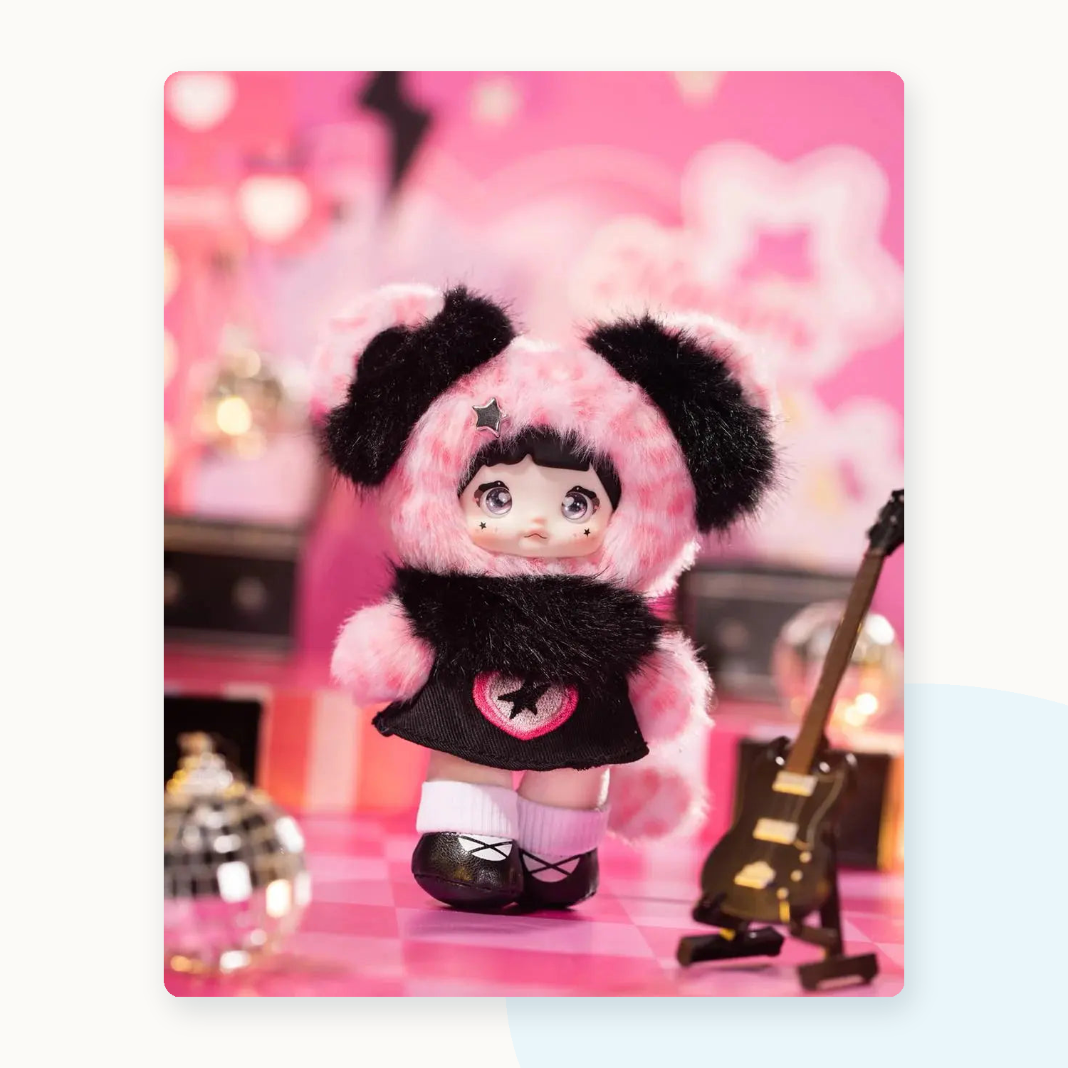 Nommi Pink Energy Series Plush Pendant Blind Box - detail