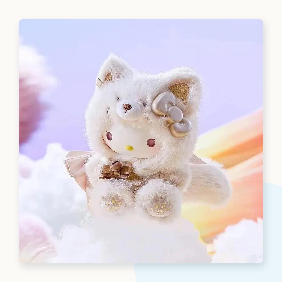 Miniso Sanrio Characters Fox Island Plush Doll Blind Box - detail