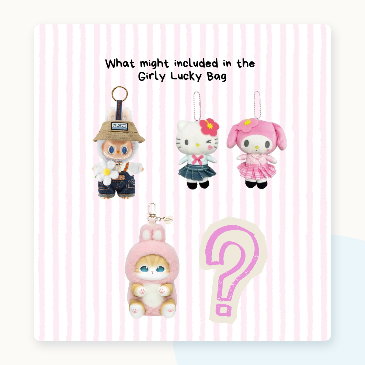 Kawaii Girly Blindbox Gift Lucky Bag - detail