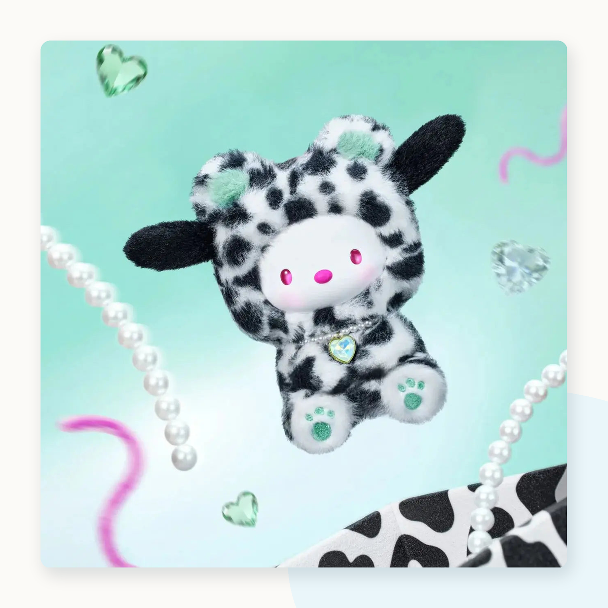 Miniso Sanrio Characters Forest Friends Series Vinyl Plush Pendant Blind Box - detail