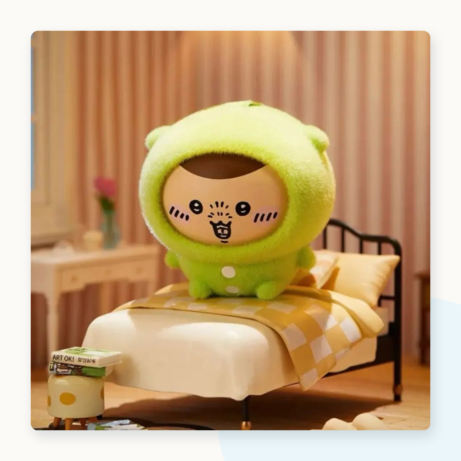 Miniso Chiikawa Pajamas Series Face-Changing Blind Box Pendant - detail
