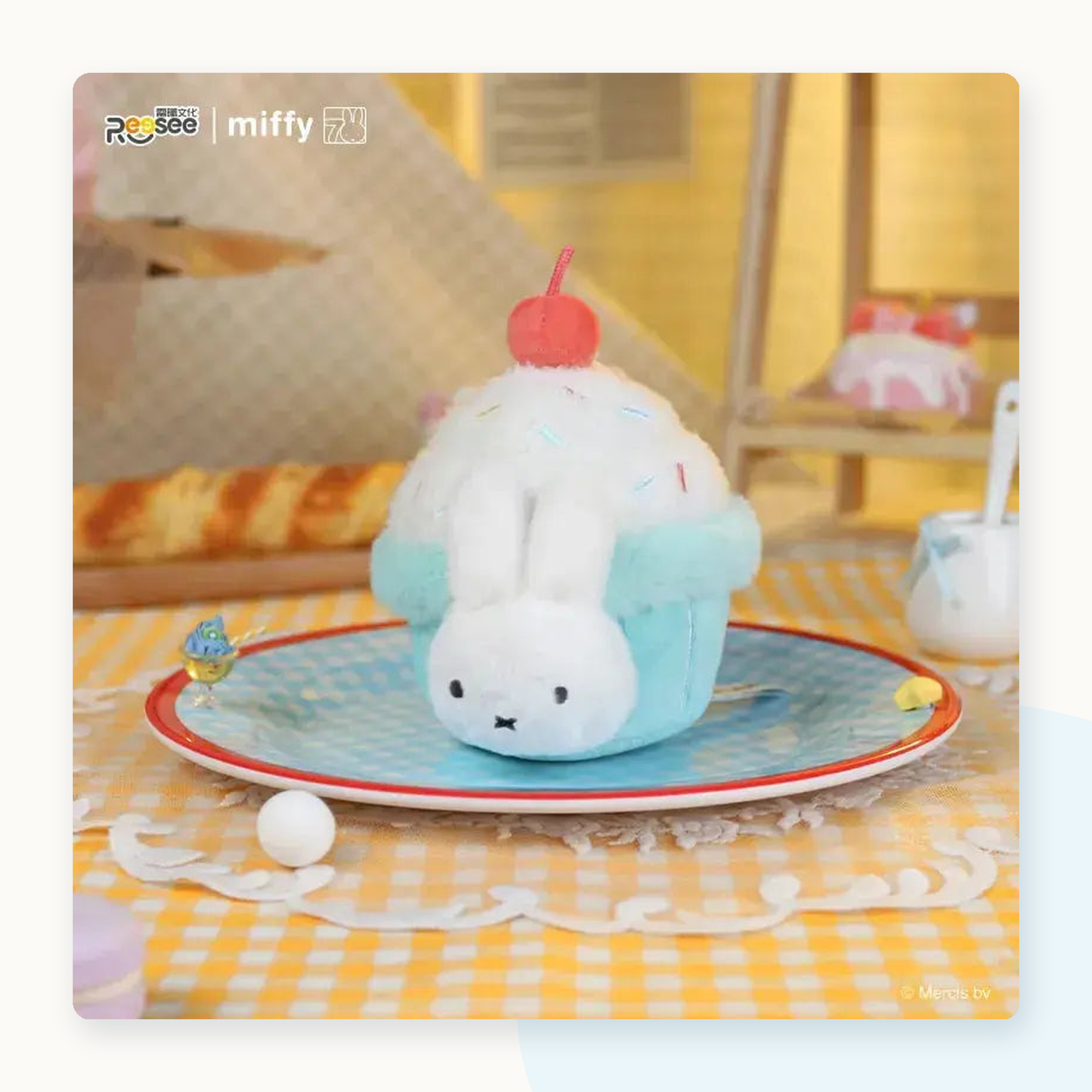 Miffy Food Workshop Series Plushie Pendant Blind Box - detail