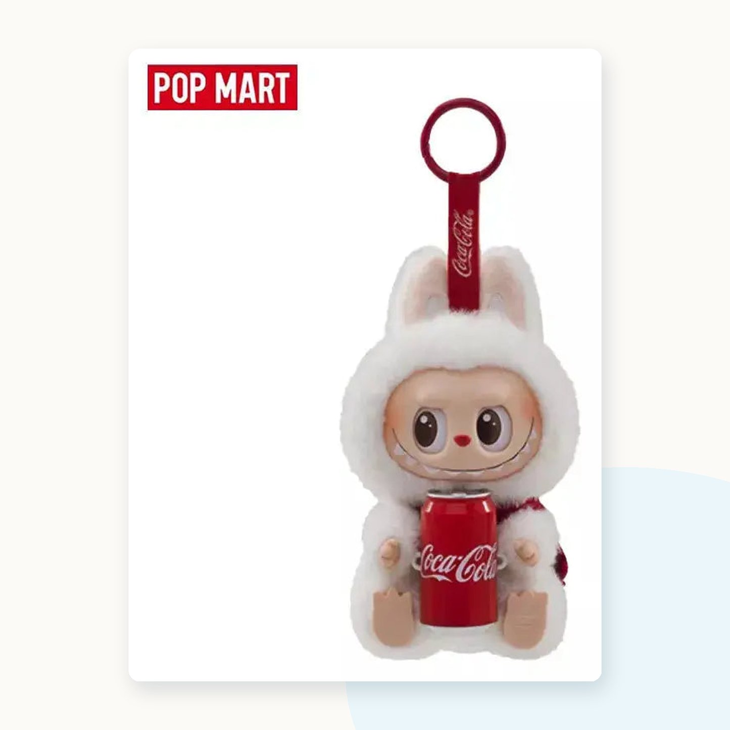 POP MART Labubu Coca Cola Series Vinyl Plush Blindbox - detail
