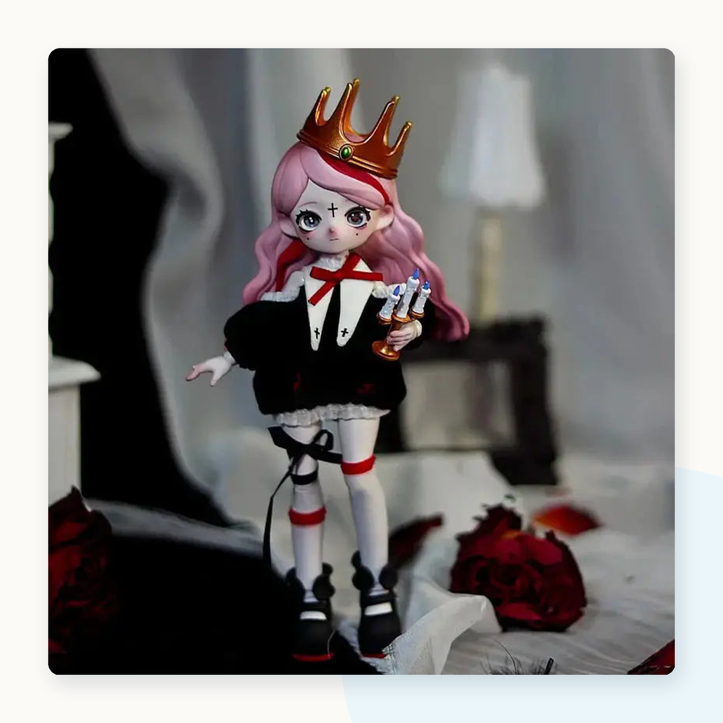 Nyssa Bizarre Nightmare Series 1/12 Action Figure BJD Blind Box - detail