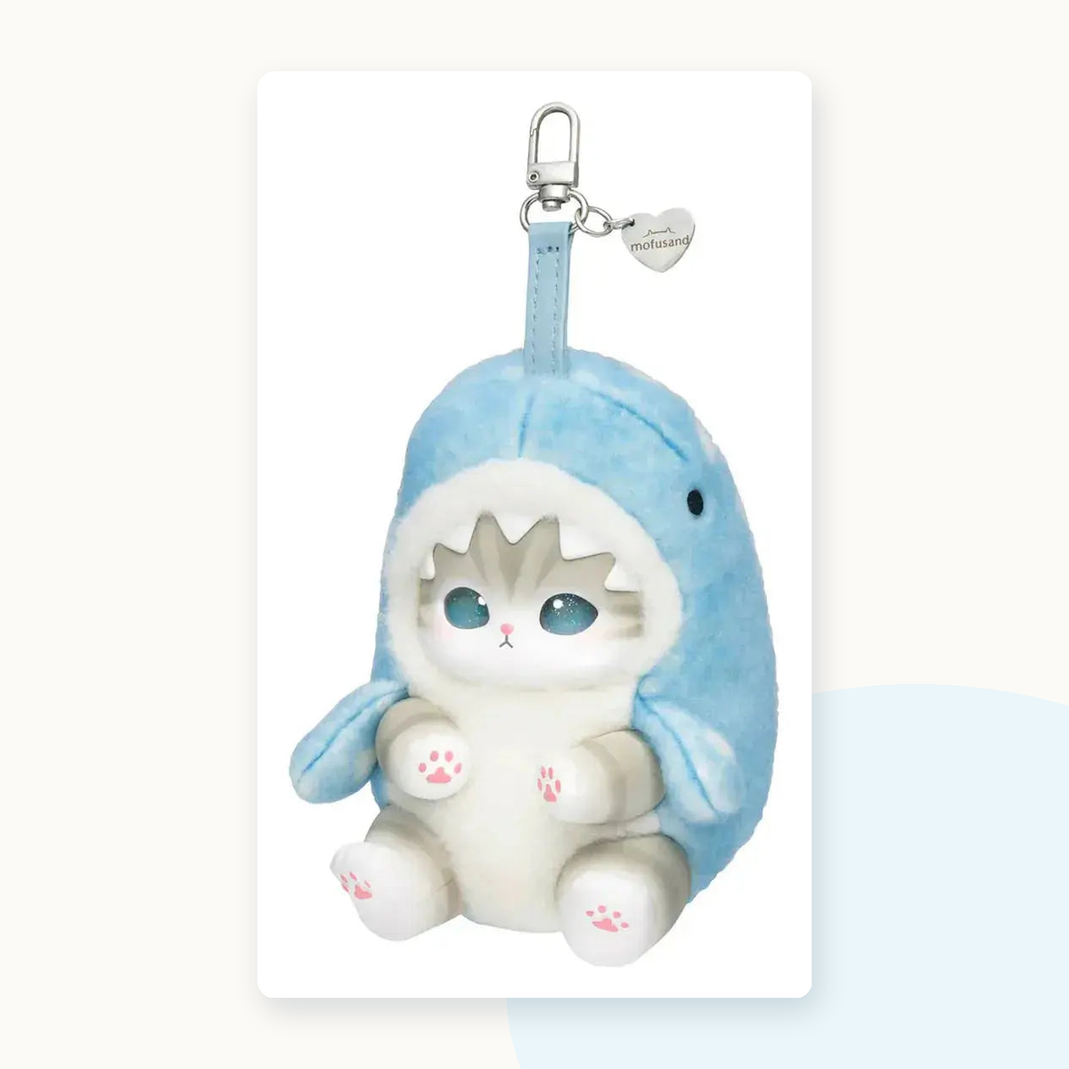 Mofusand Kiramekko Fluffy Kittens Vinyl Keychain Blind Box - detail