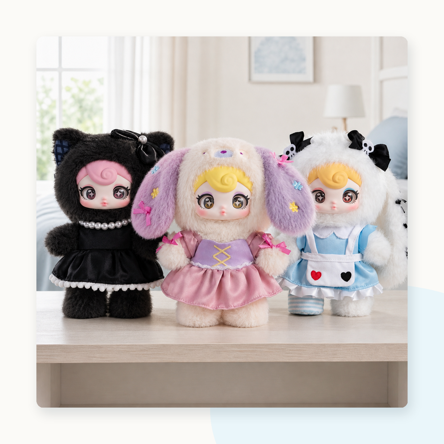 Nommi Rebellious Sweetheart Plush Blind Box - lifestyle