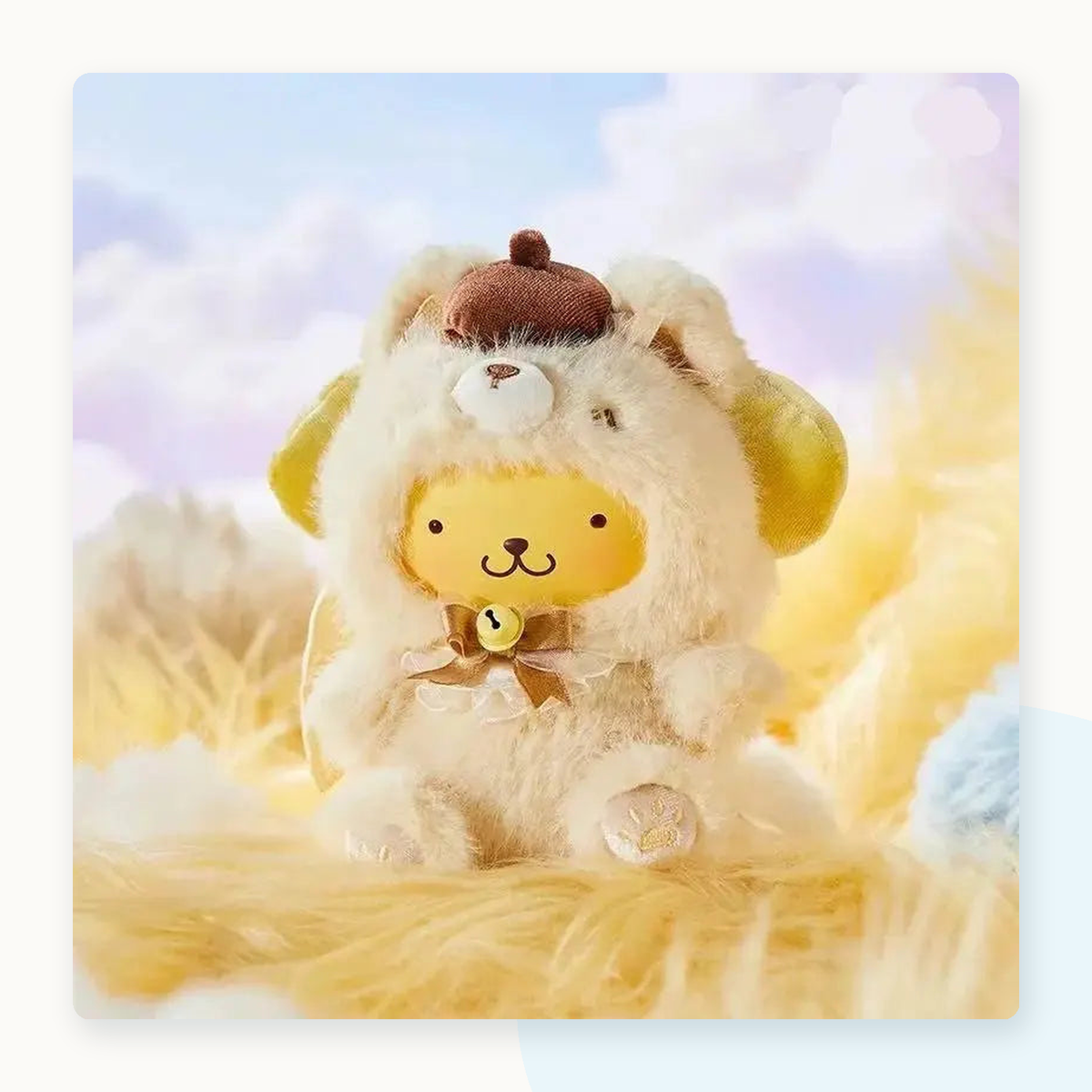 Miniso Sanrio Characters Fox Island Plush Doll Blind Box - detail