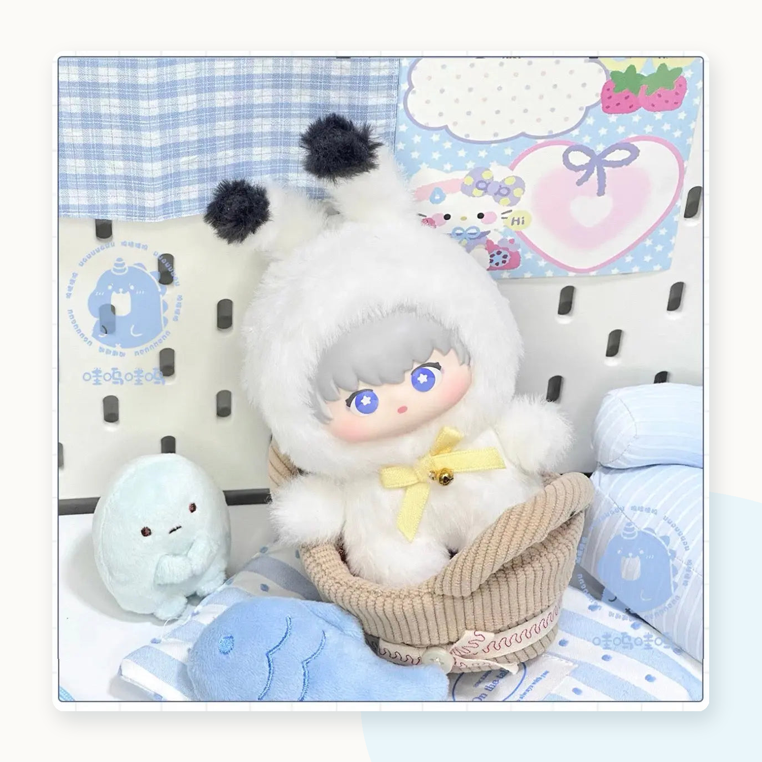 Love and Deepspace Animal Party Series Plushie Keychain Blind Box - detail