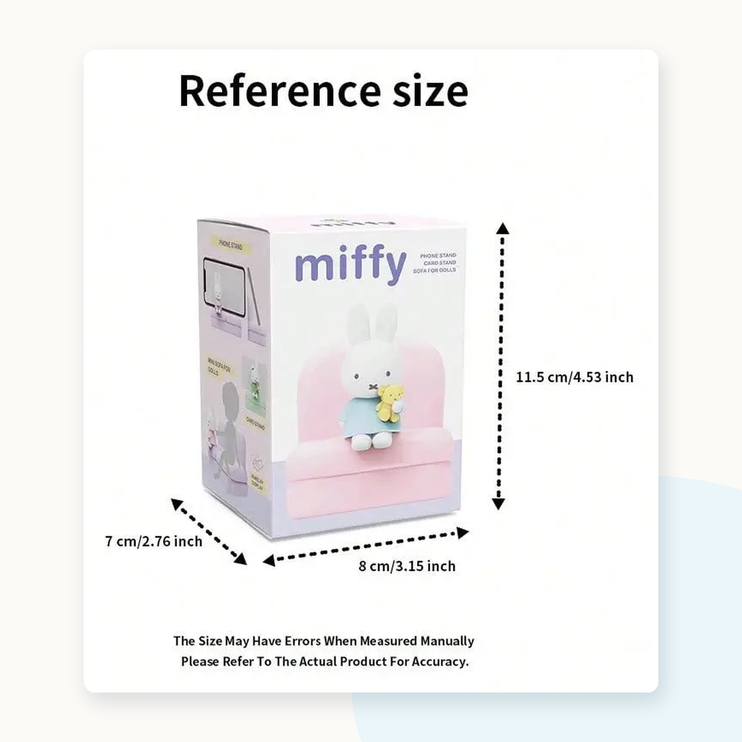 Miffy Sofa Series 2 Phone Stand Figure Blind Box - detail