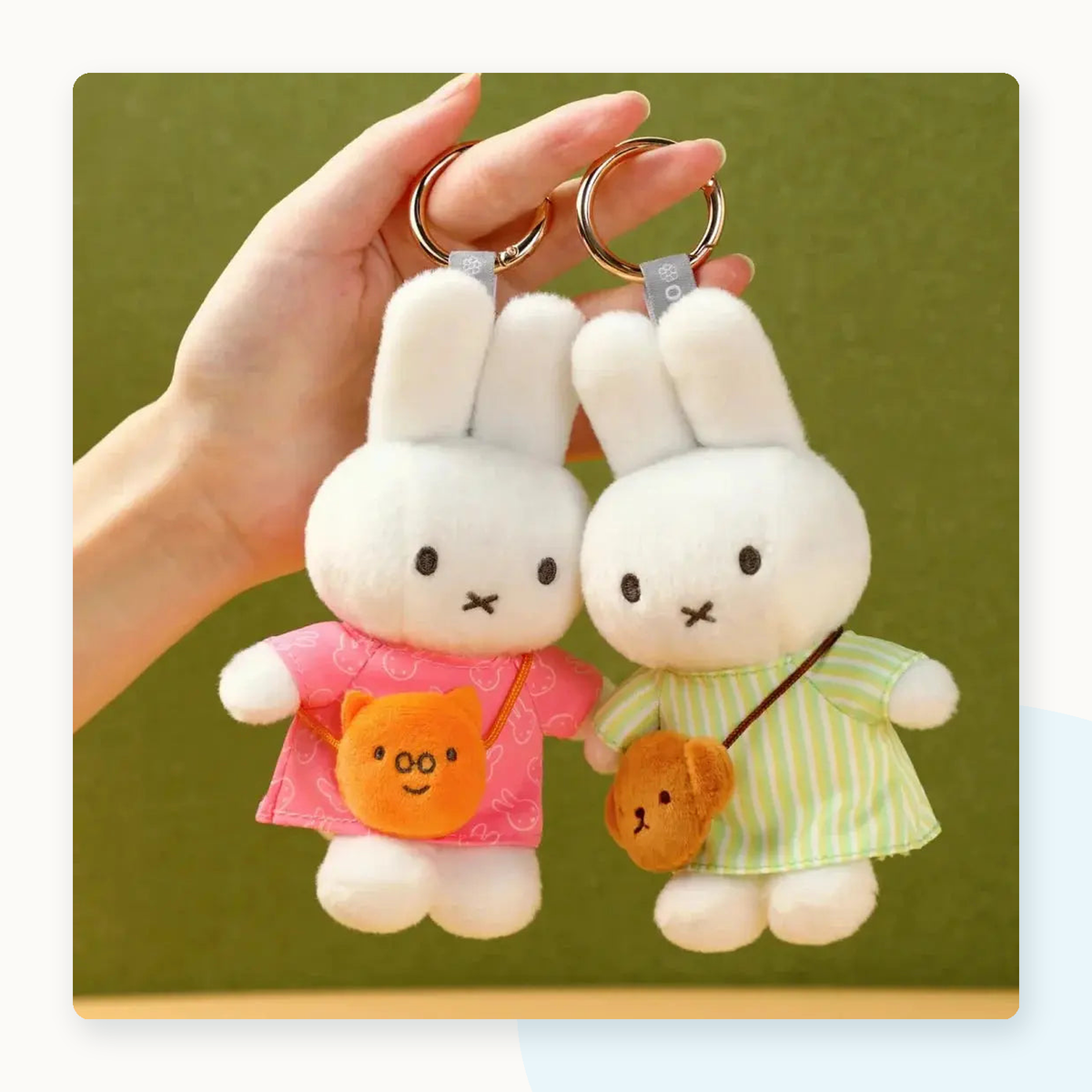 Miffy x Vipo Mini Bag Series Plush Dolls Blind Box - detail