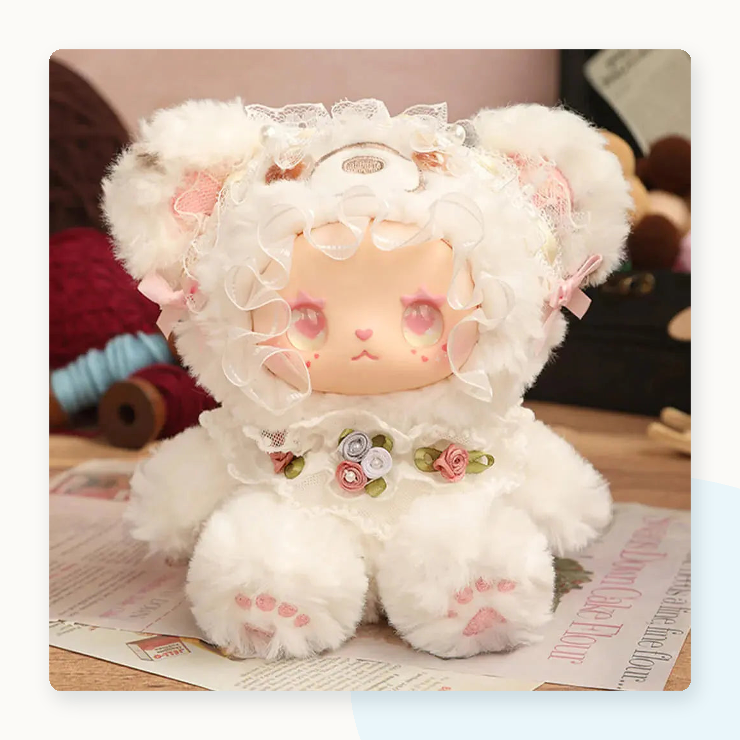 LOVELY EMMA Bear Alliance Series Plush Blindbox - detail