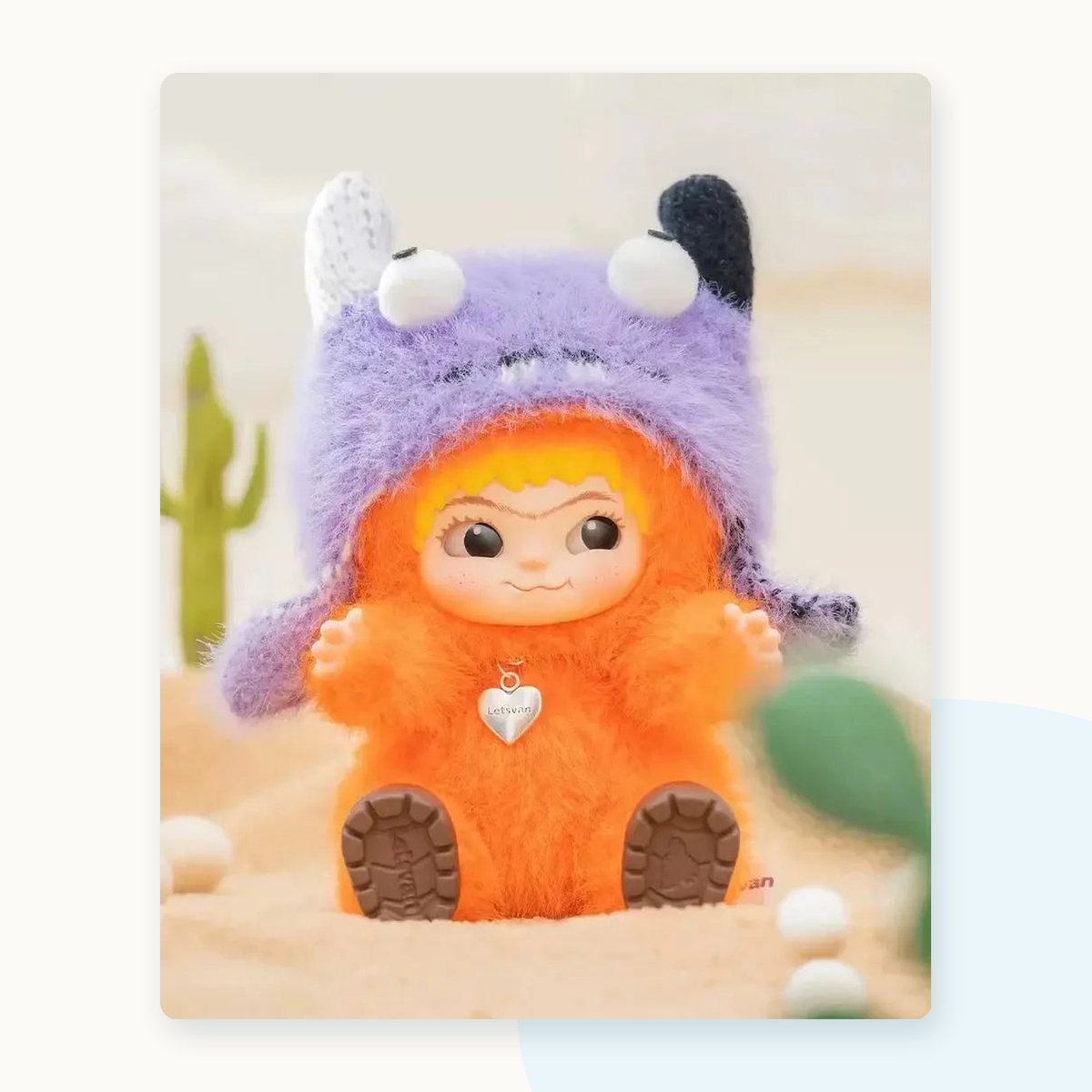 WAKUKU Fuzzy Trendy Fun Party Series Plush Dolls Blindbox - detail