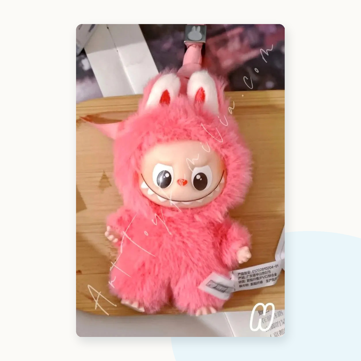 POP MART Labubu The Monsters PIN FOR LOVE Series Plush Pendant Blindbox (N-Z) - detail