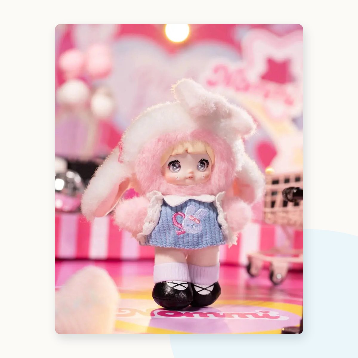 Nommi Pink Energy Series Plush Pendant Blind Box - detail