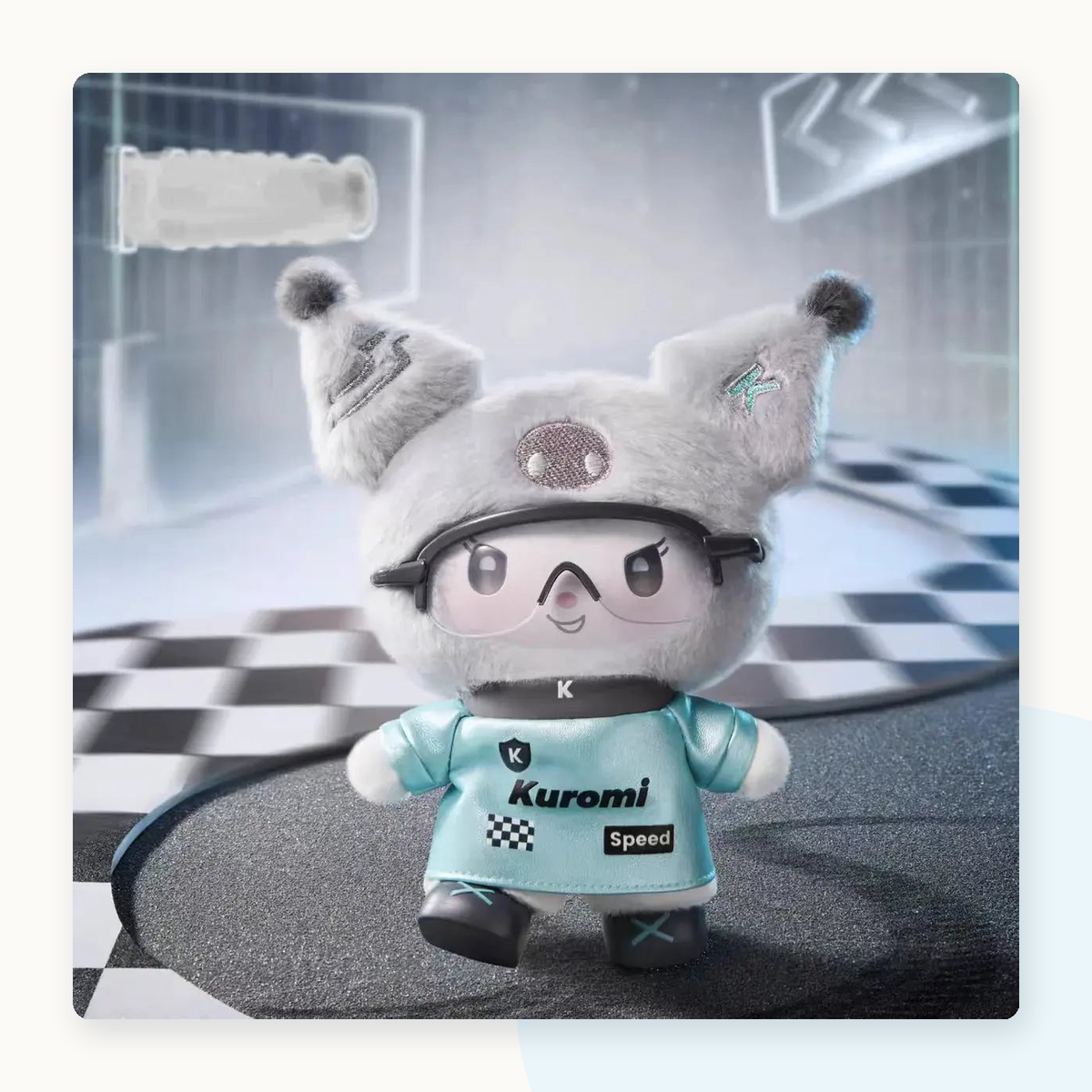 Miniso Sanrio Characters Cyber Age Series Vinyl Plush Pendant Blindbox - detail