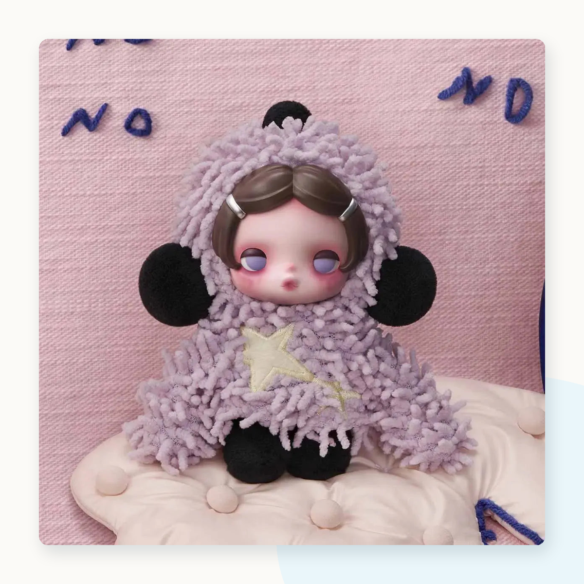 POP MART SKULLPANDA Off Mode Series Plush Pendant Blindbox - detail